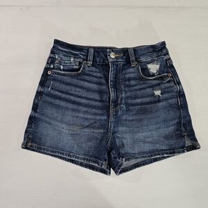 American Eagle Outfitters Denim Curvy Mom Short Womens Size 4